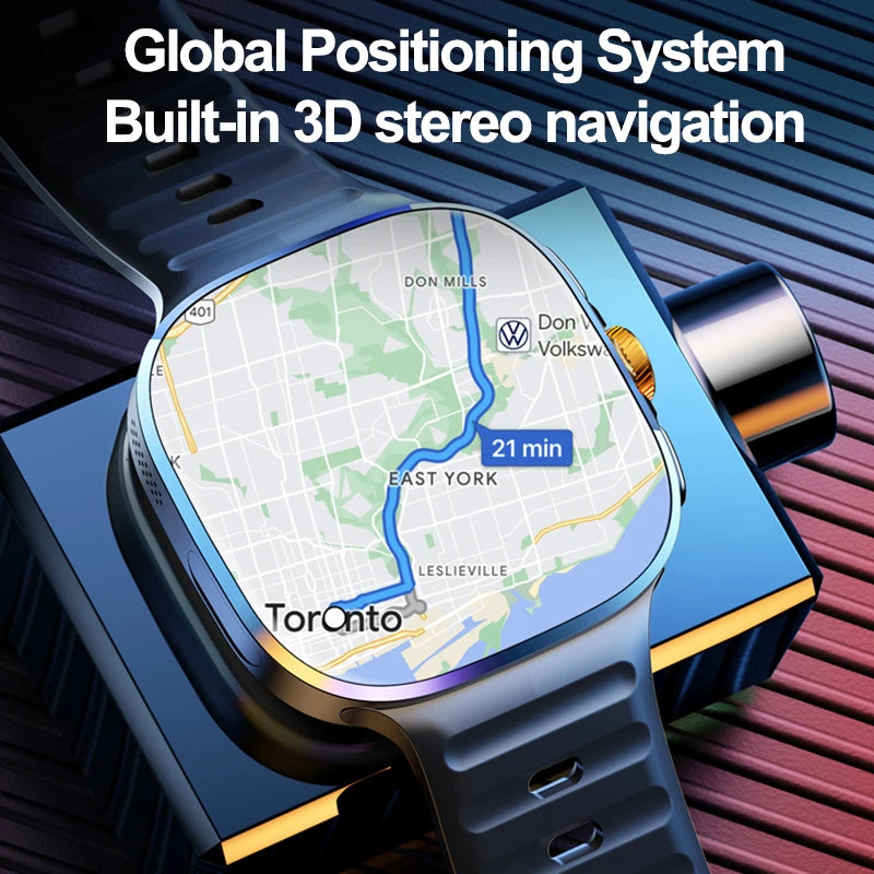 Montre Connectée 4G Android 5 Jours Caméra 13MP – CLEVI Paris