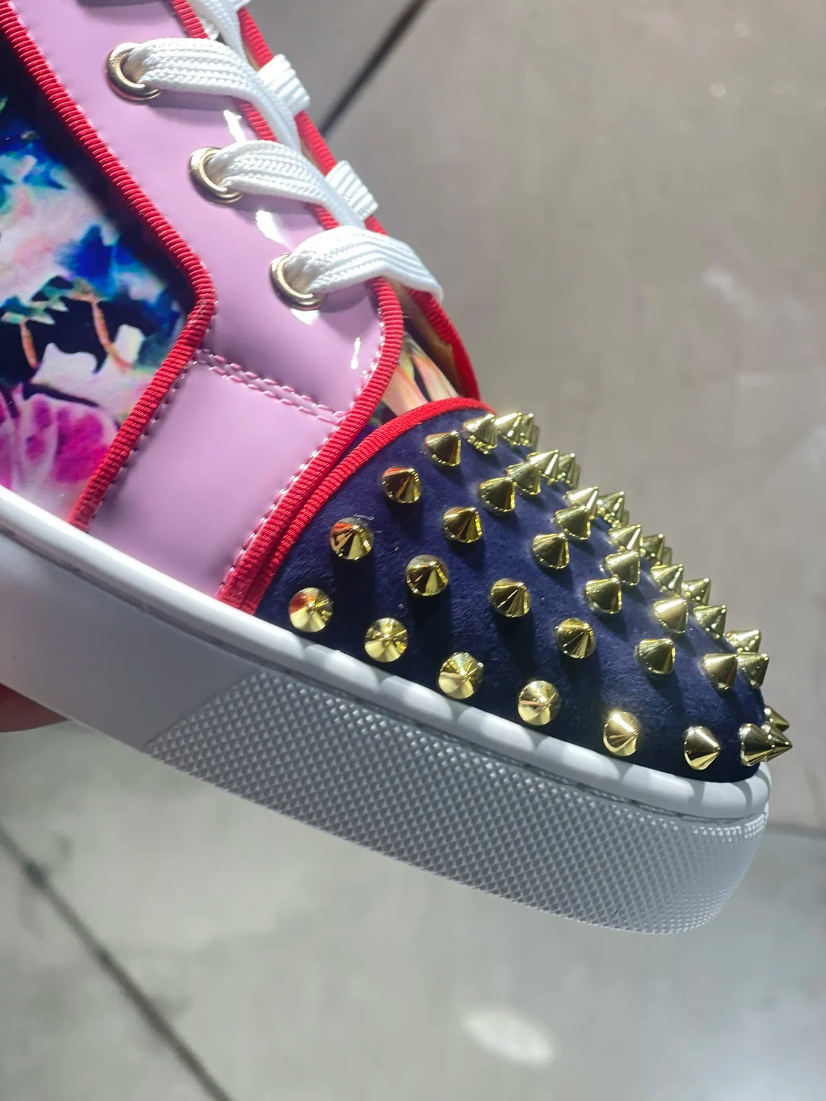 Sneakers montantes homme en cuir – CLEVI Paris