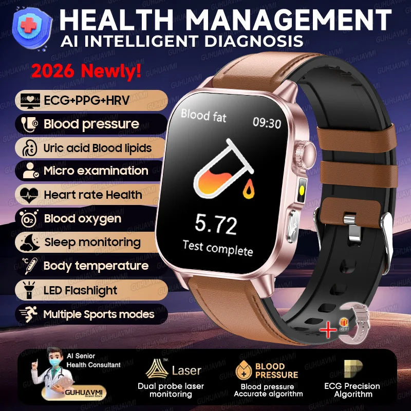 Montre connectée ET571 AMOLED 2″ – CLEVI Paris