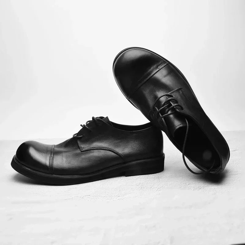 Chaussures Basses en Cuir Rétro pour Homme – CLEVI Paris