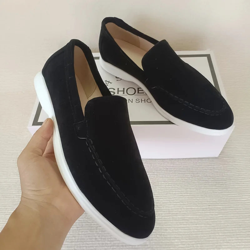 Mocassins Suède Homme Slip-On – CLEVI Paris