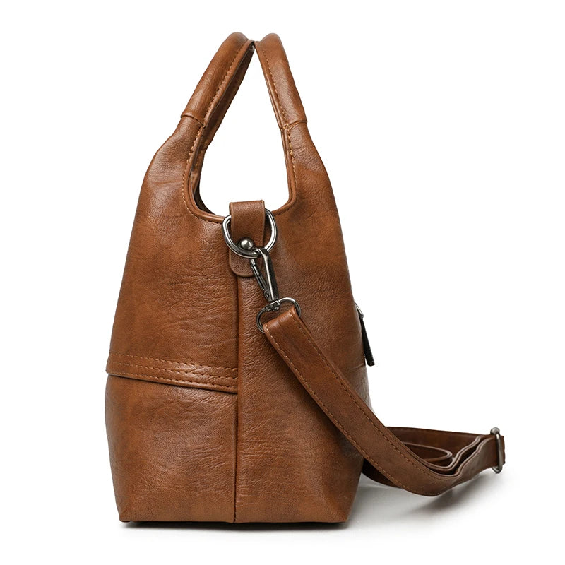 Sac à Main PU Souple Femme Bandoulière Casual Chic 6 Coloris – CLEVI Paris