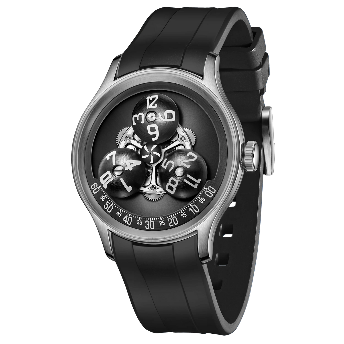 Montre Homme Automatique Trisome Étoile Planète Super Lumineux Oblvlo – CLEVI Paris