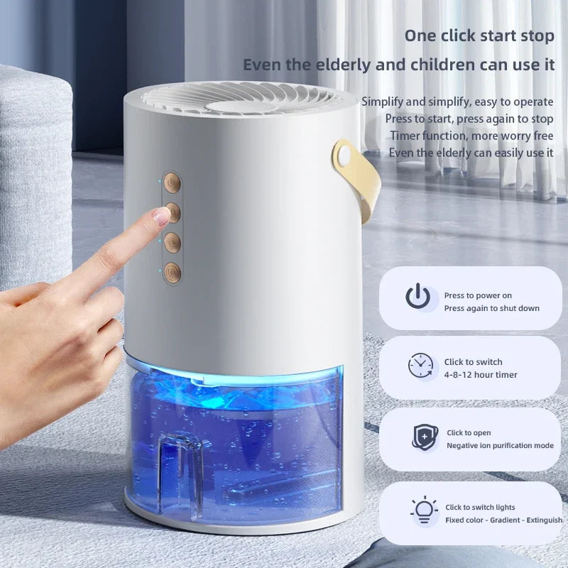 Déshumidificateur TINSOL A2 avec minuterie – CLEVI Paris