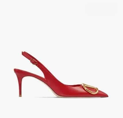 Escarpins à bride arrière et talon fin – CLEVI Paris