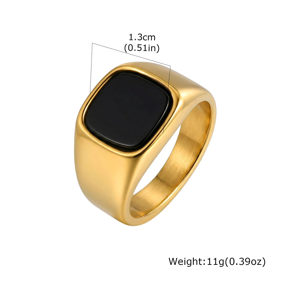 Bague Unisexe en Acier Inoxydable – CLEVI Paris