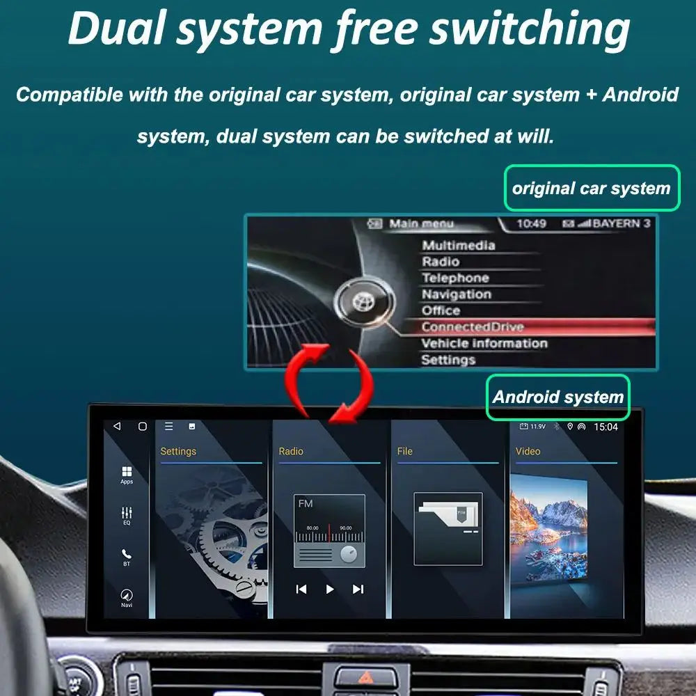 Écran CarPlay BMW Série 7 E65 E66 CCC – CLEVI Paris