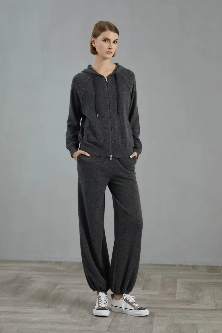 Cardigan ou pantalon en maille femme – CLEVI Paris