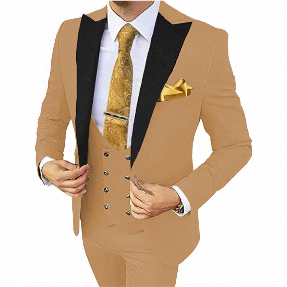 Costume homme 3 pièces élégant – CLEVI Paris