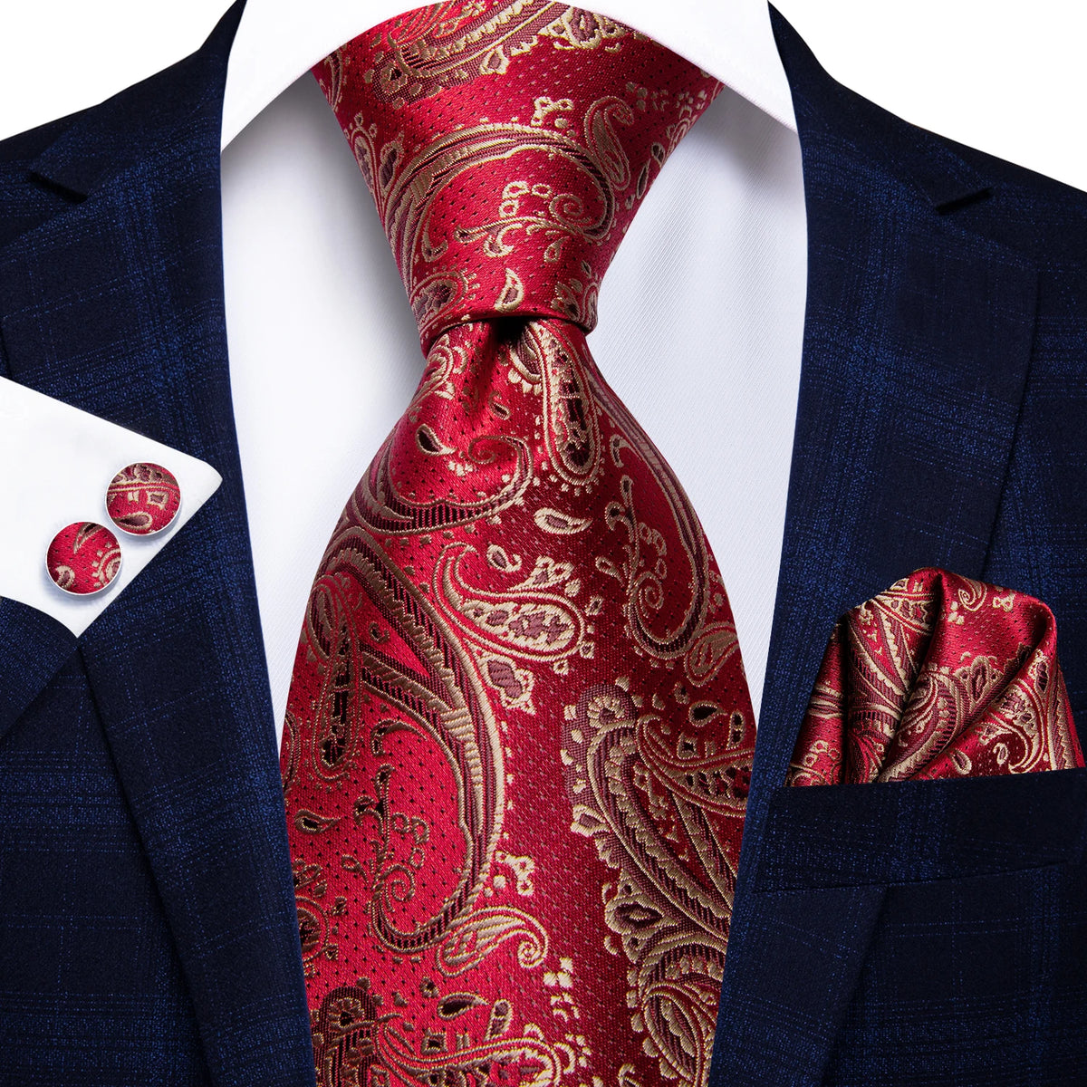 Cravate homme unie, style formel – CLEVI Paris