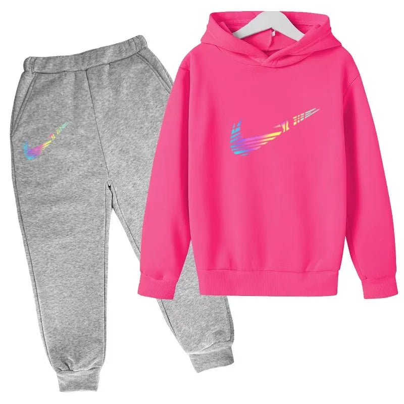 Ensemble enfant sweat à capuche et pantalon – CLEVI Paris