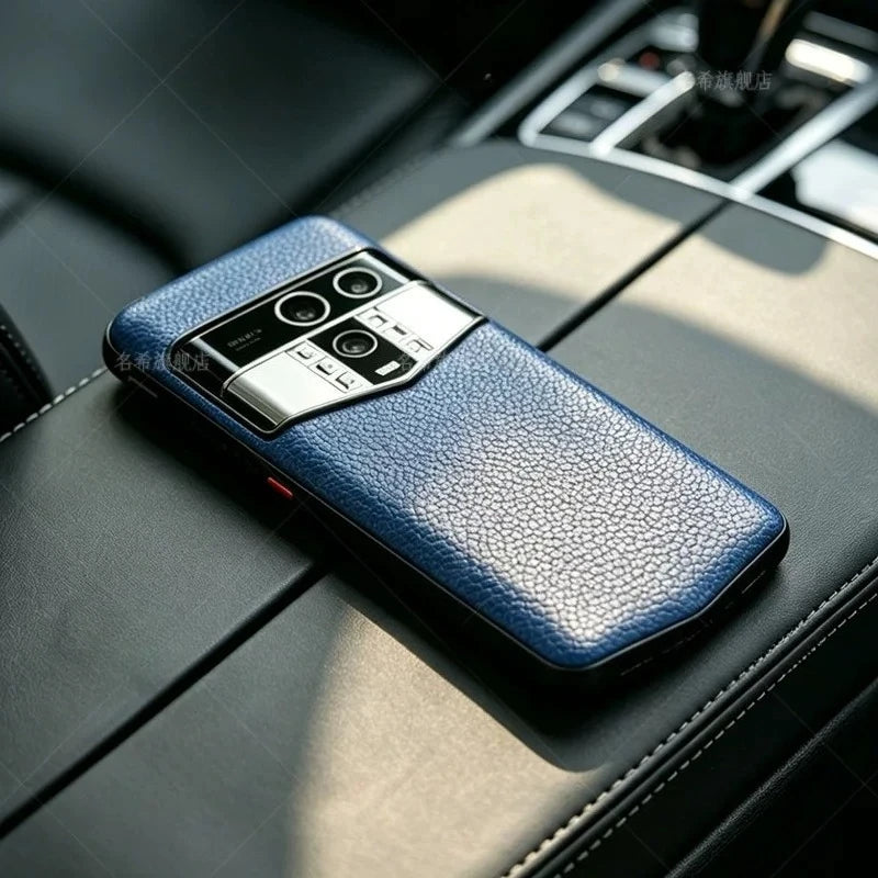 Coque Vertu Agent Q en simili cuir PU – CLEVI Paris
