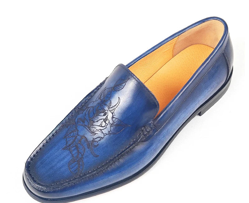 Mocassins Cuir Véritable Homme Business – CLEVI Paris