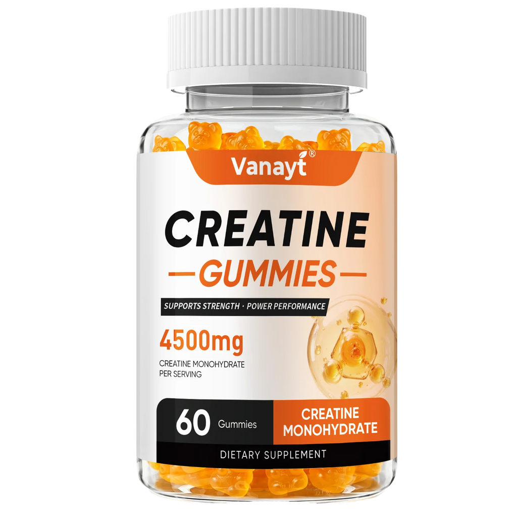 Créatine monohydrate, 60 gommes – CLEVI Paris