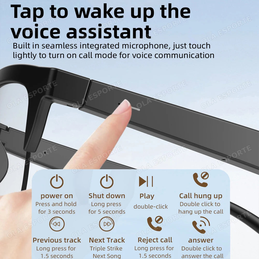 Lunettes Connectées Photochromiques Bluetooth – CLEVI Paris