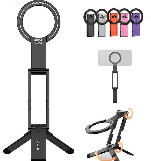 Mini trépied magnétique Ulanzi MA60 pliable – CLEVI Paris
