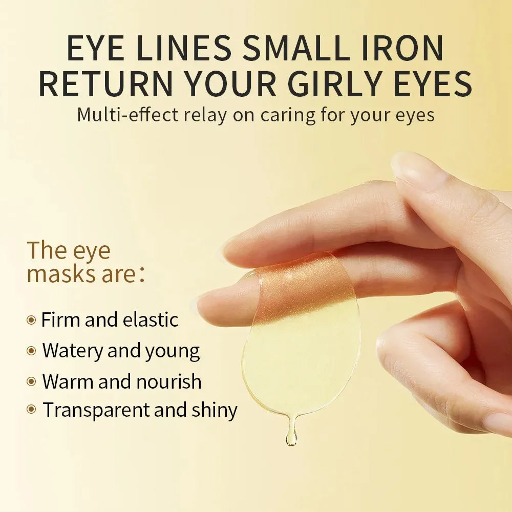 Patches Yeux Avocat & Or Anti-Cernes Hydratants – CLEVI Paris