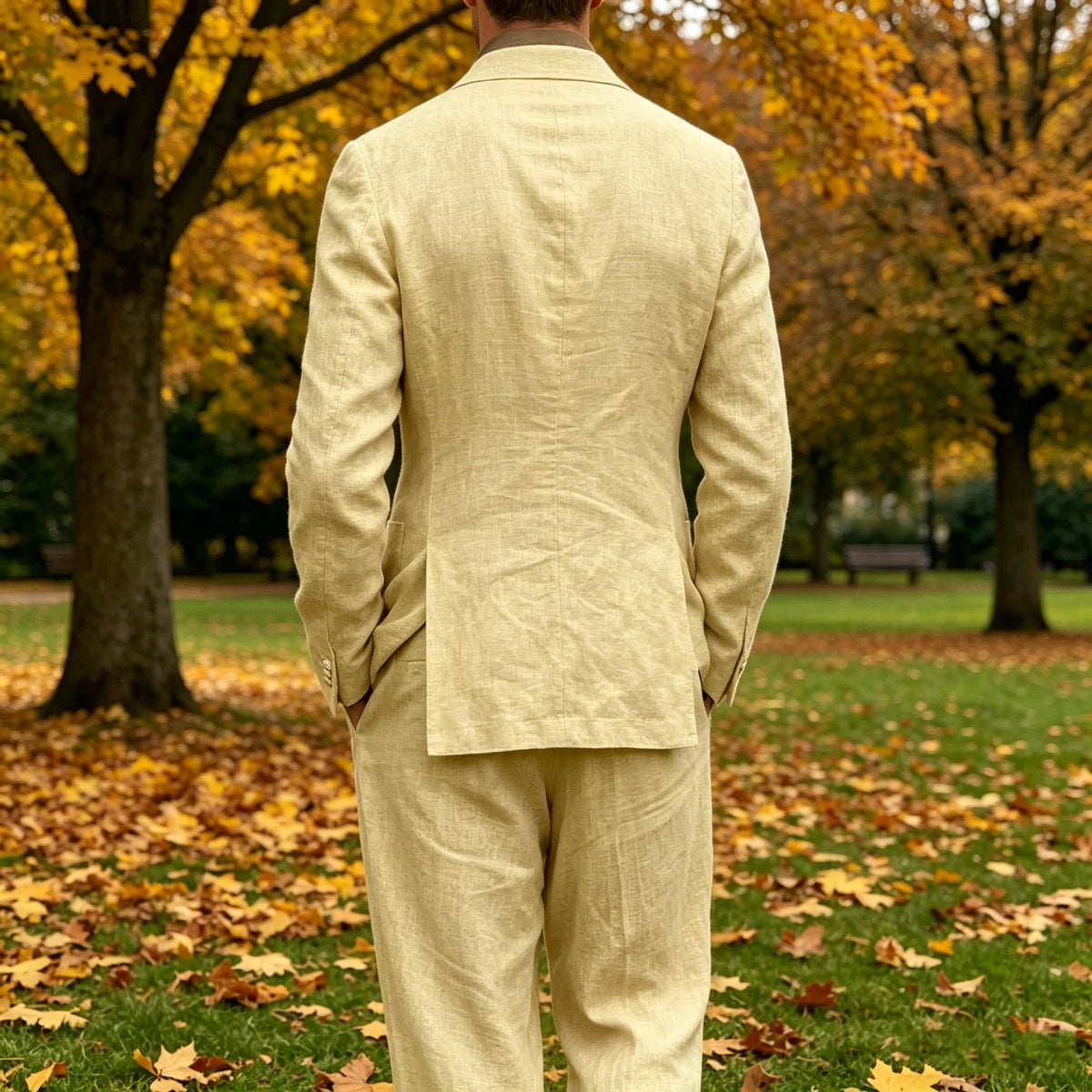 Costume Homme 2 Pièces en Lin – CLEVI Paris