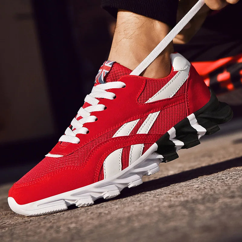 Sneakers Running Homme Respirantes – CLEVI Paris