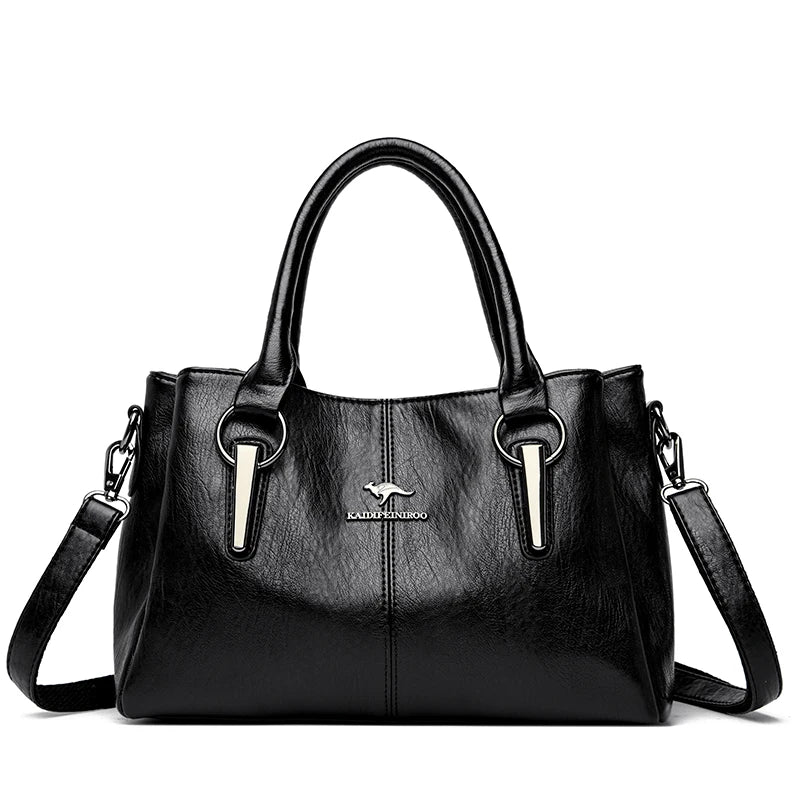 Sac fourre-tout femme en cuir véritable – CLEVI Paris