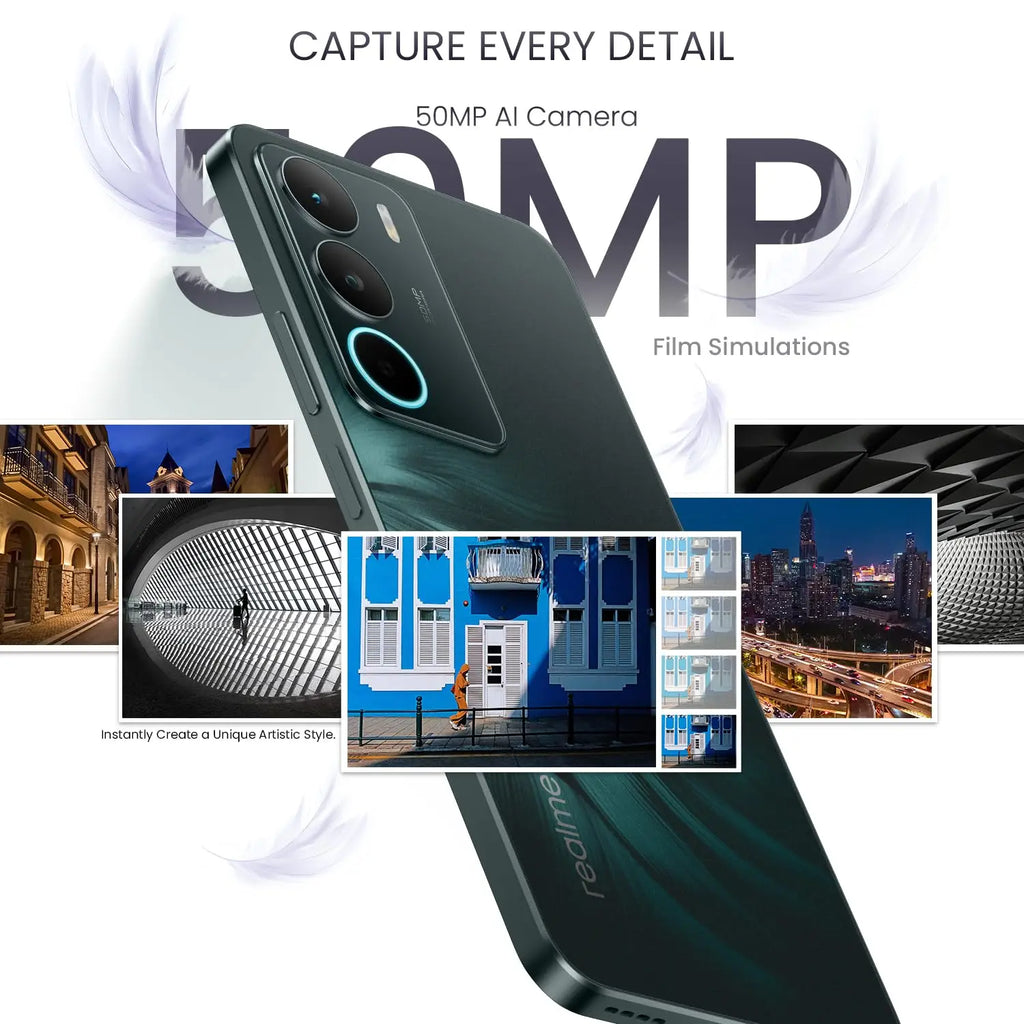 Realme C71 4G, batterie 6000 mAh, écran 120 Hz – CLEVI Paris