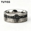Bague Unisexe en Tungstène 6/8 mm – CLEVI Paris