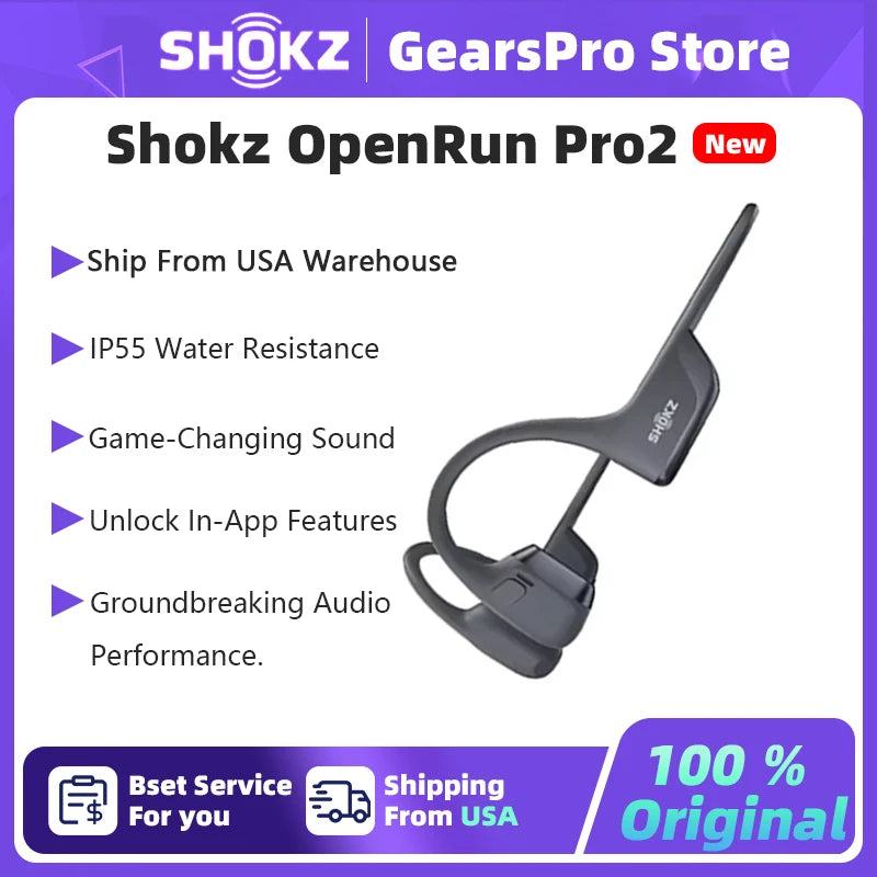 Écouteurs SHOKZ OpenRun Pro 2 Bluetooth – CLEVI Paris