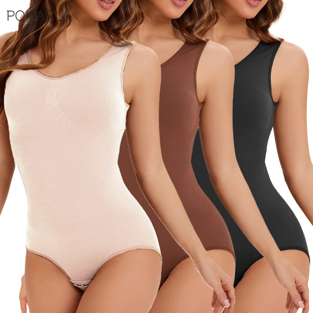 Lot 2 Pcs Gaine Gainante Femme Bodysuit Sculptant Corset Contrôle Ventre Culotte Amincissante Sans Armature S-XXL – CLEVI Paris