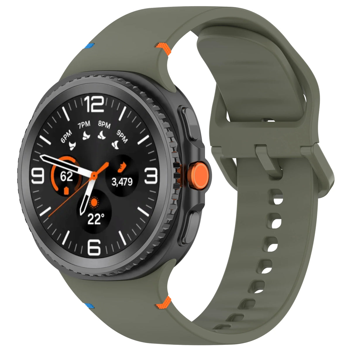 Bracelet silicone compatible Galaxy Watch 8 – CLEVI Paris