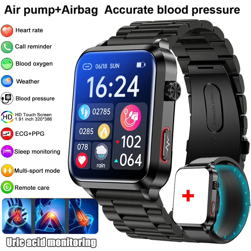 Montre RNABAU TFT 1,91″ avec notifications – CLEVI Paris