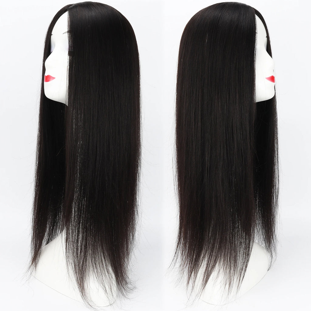 Topper Capillaire Femme Base Soie Cheveux Humains Remy Brésiliens 150% Clips – CLEVI Paris