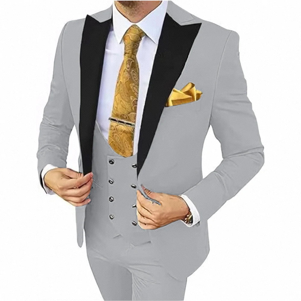 Costume homme 3 pièces élégant – CLEVI Paris
