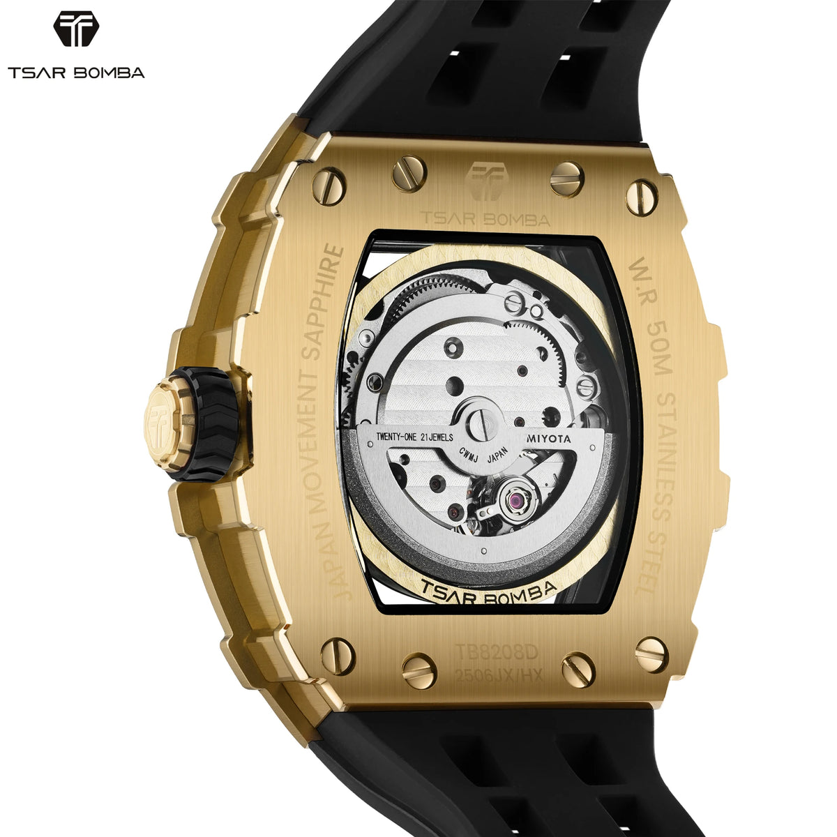 Montre mécanique TSAR BOMBA TB8208D – CLEVI Paris