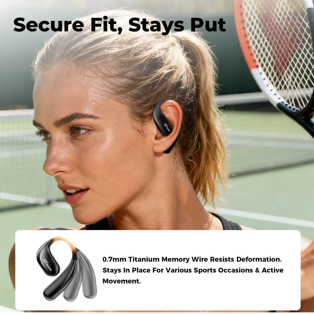 Écouteurs Open-Ear GTbeans E20 OWS BT 6.0 4 Micros – CLEVI Paris