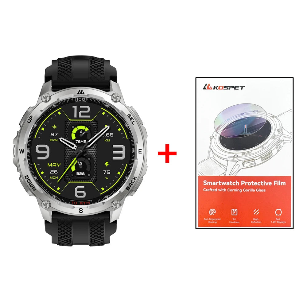 Montre KOSPET TANK T4 GPS cartes hors ligne – CLEVI Paris