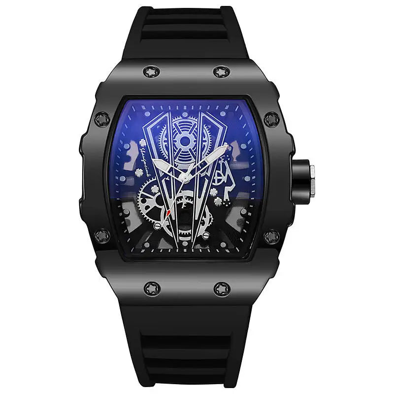 Montre Homme Quartz Grand Cadran 42mm Silicone Sport Casual Lot 1 ou 2 – CLEVI Paris