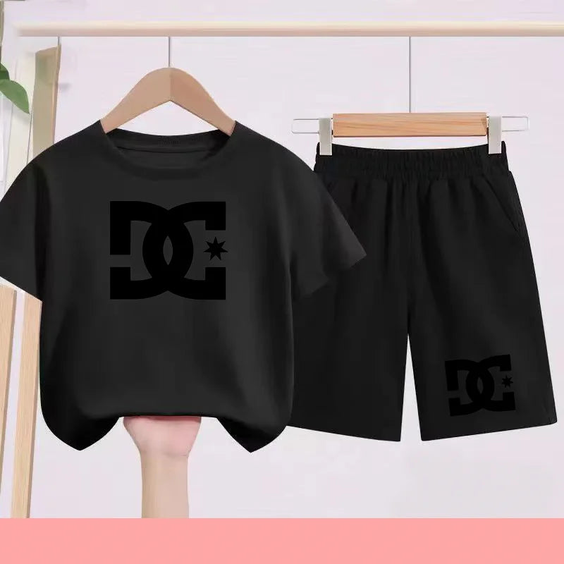 Ensemble enfant imprimé haut et short – CLEVI Paris