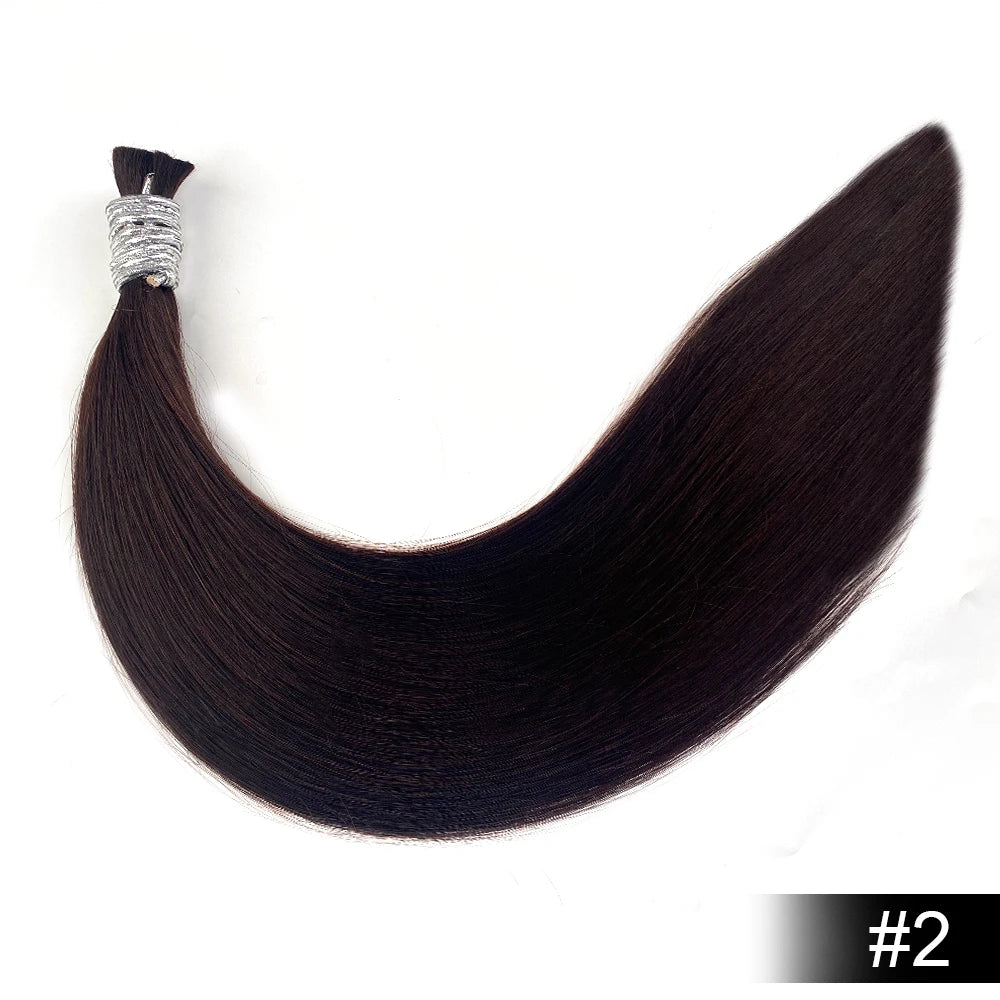 Mèches Bulk Brésiliennes Lisses 100% Cheveux Humains – CLEVI Paris