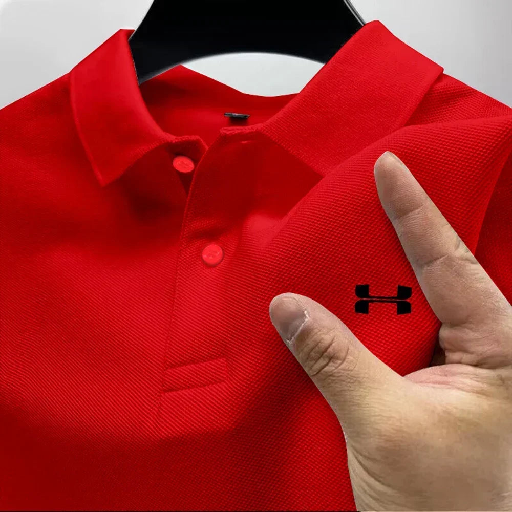 Polo Homme Imprimé Respirant – CLEVI Paris