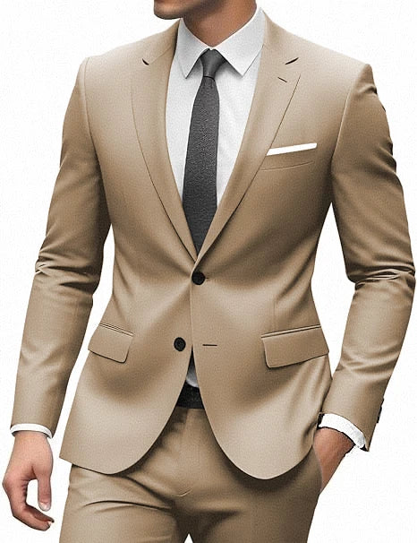 Costume homme 2 pièces élégant – CLEVI Paris