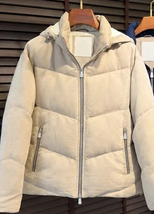 Veste homme à capuche zippée – CLEVI Paris