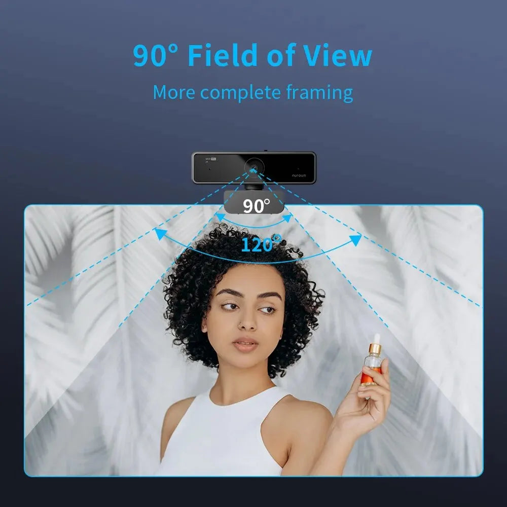 Webcam Nuroum V11 2K 1080P 60fps Double Micro – CLEVI Paris