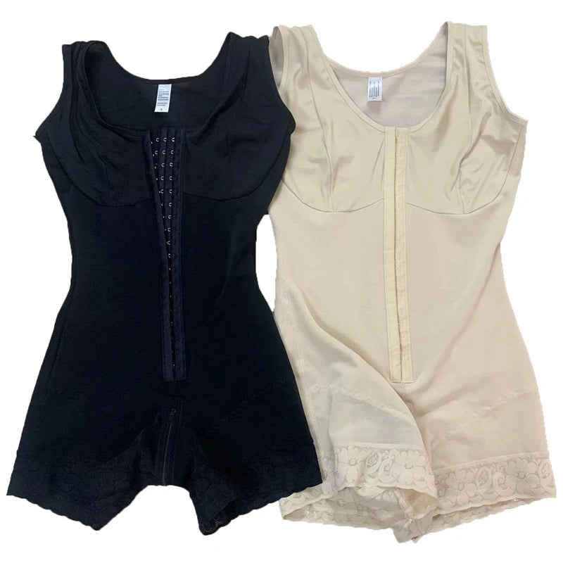 Gaine Gainante Haute Compression Femme Faja Colombienne Post-Liposuccion BBL Ventre Plat – CLEVI Paris