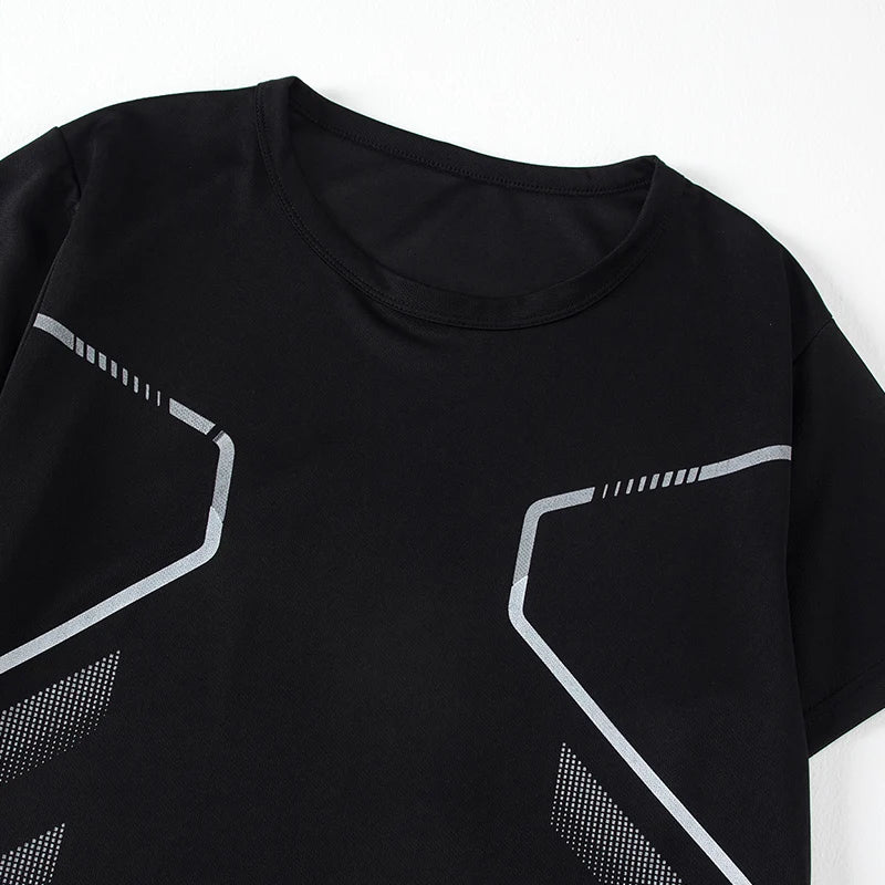 Ensemble ado T-shirt imprimé et short – CLEVI Paris