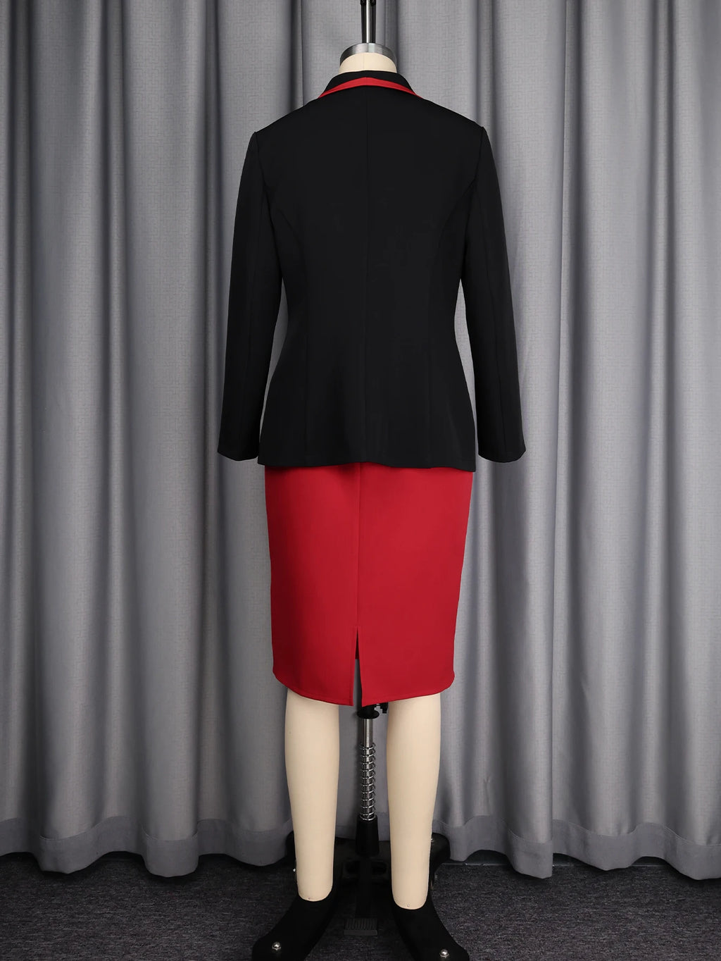 Tailleur jupe femme blazer et jupe crayon – CLEVI Paris