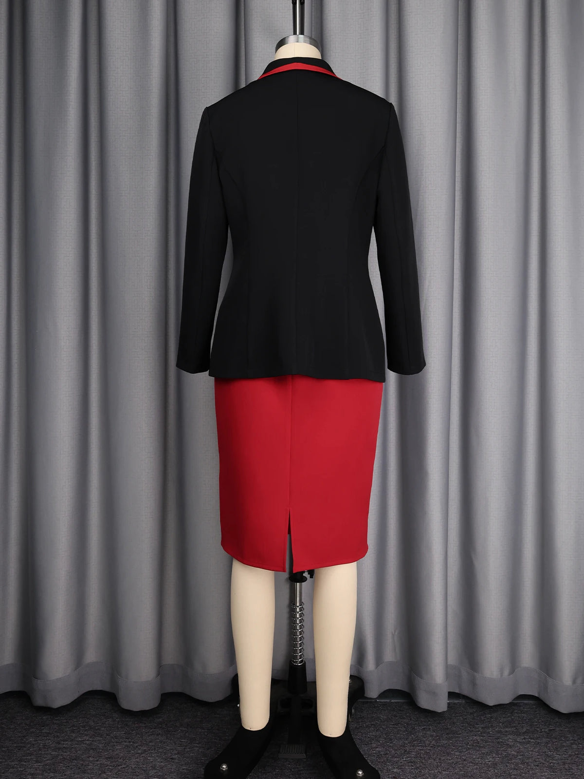 Tailleur jupe femme blazer et jupe crayon – CLEVI Paris