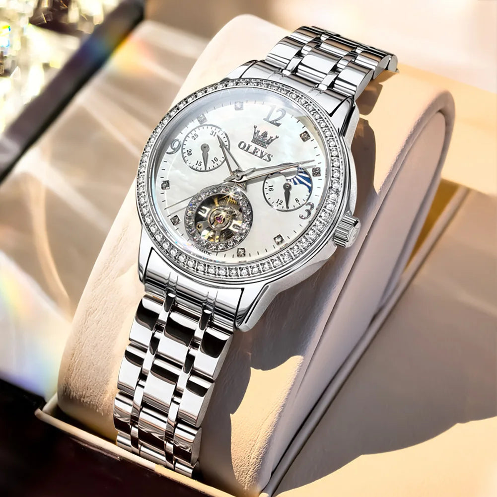 Montre automatique femme OLEVS 6750 – CLEVI Paris