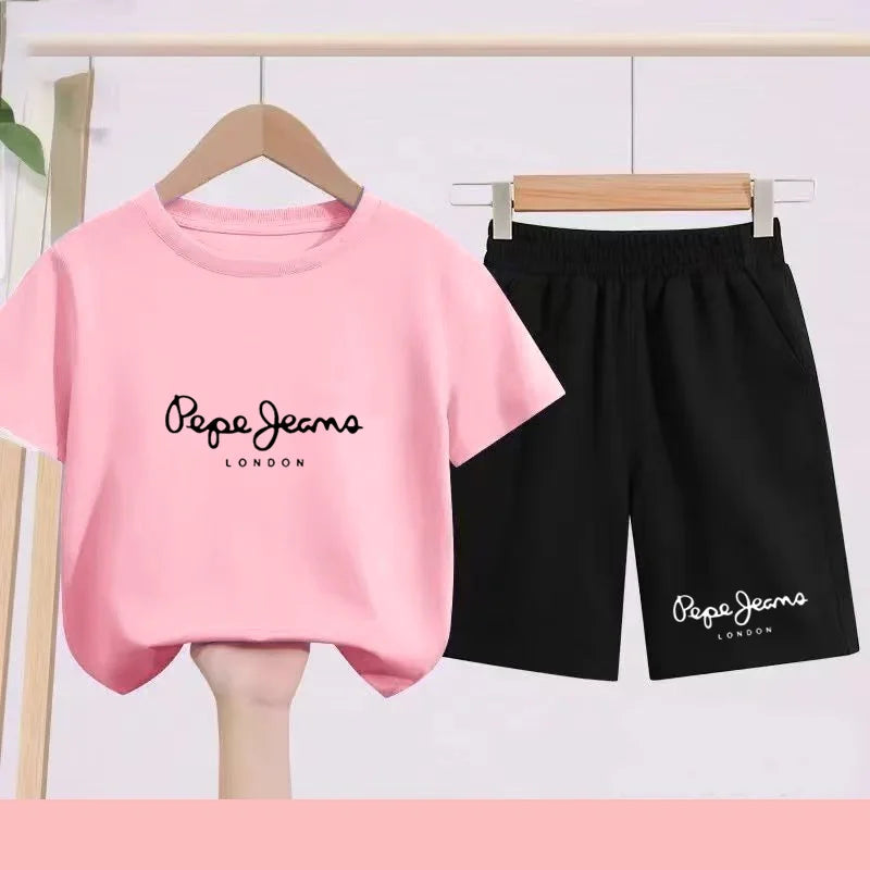 Ensemble enfant haut et short sportswear – CLEVI Paris