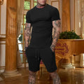 Ensemble homme t-shirt et short en polyester – CLEVI Paris