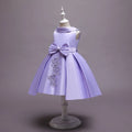 Robe princesse fille de cérémonie à fleurs – CLEVI Paris